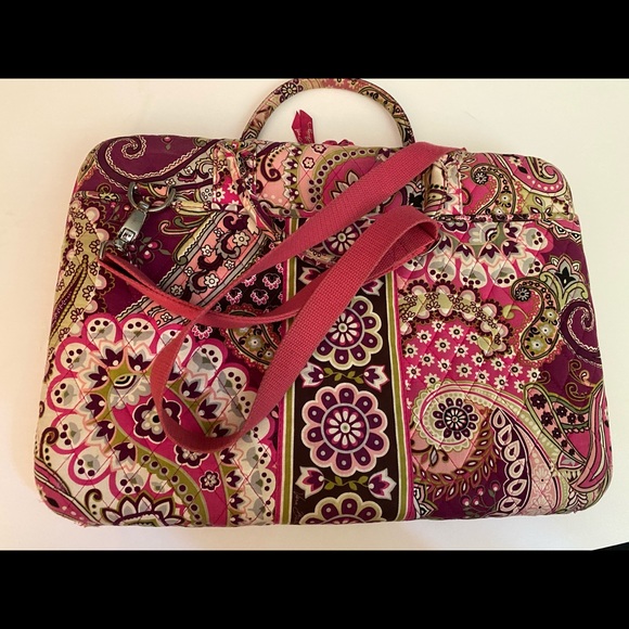 Preowned Retired Vera Bradley Hard Laptop Case - Picture 10 of 13